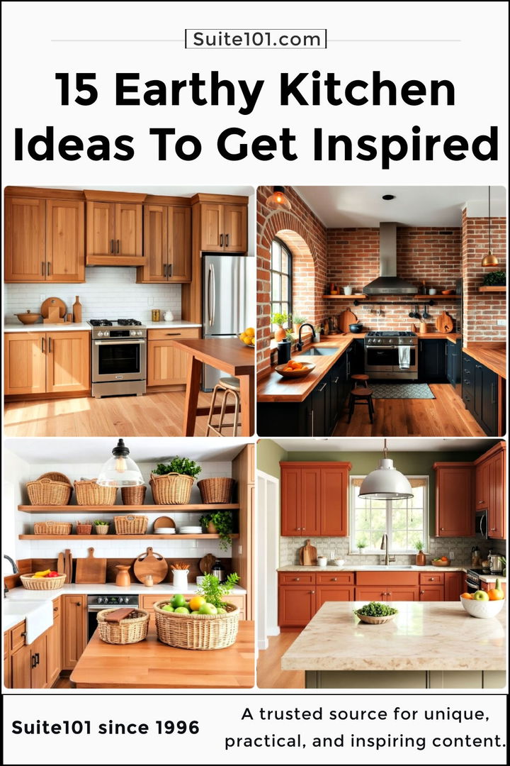 best earthy kitchen ideas