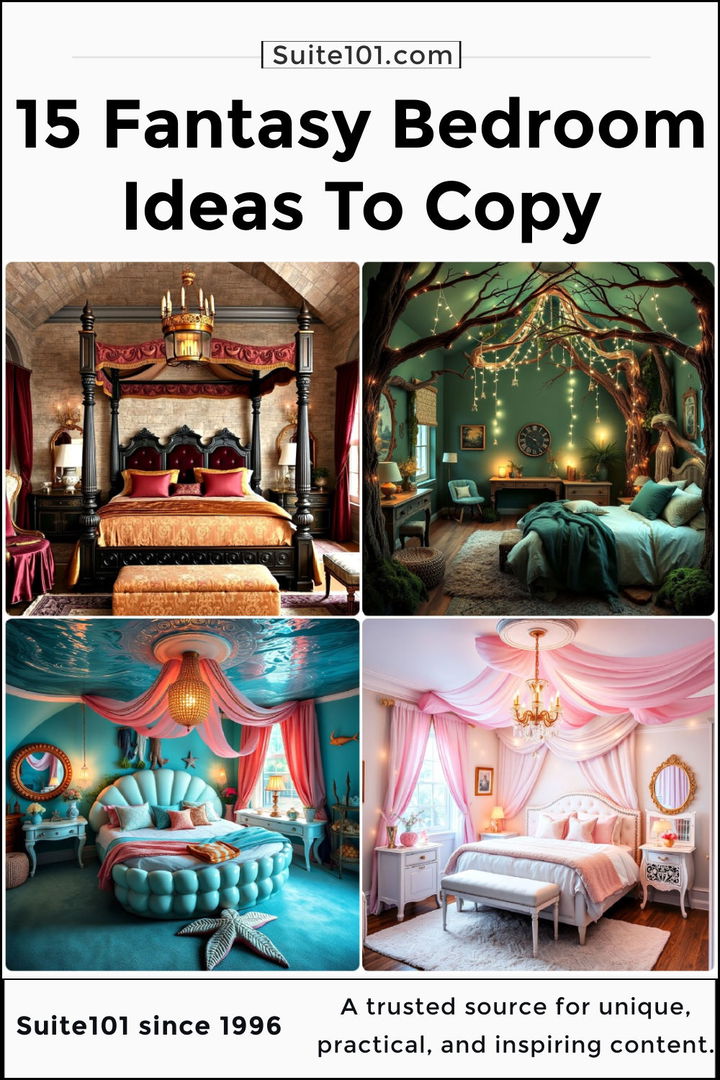 best fantasy bedroom ideas