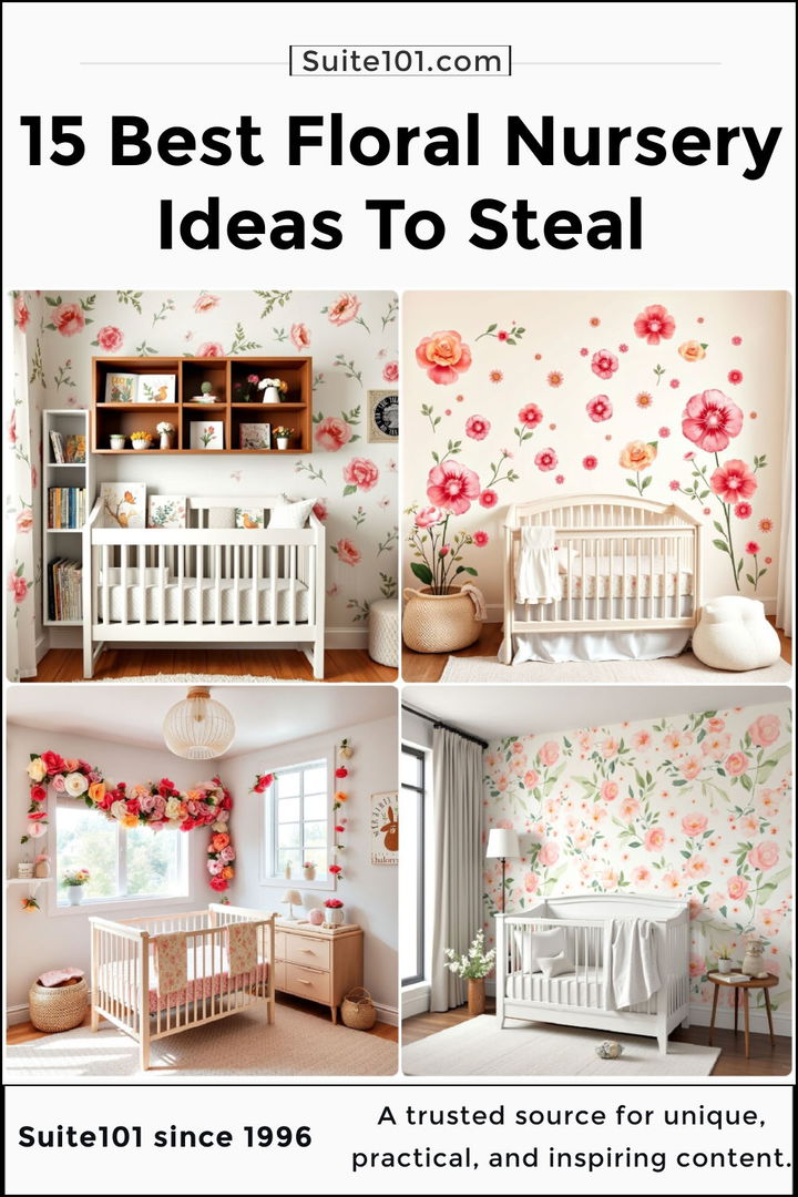 best floral nursery ideas