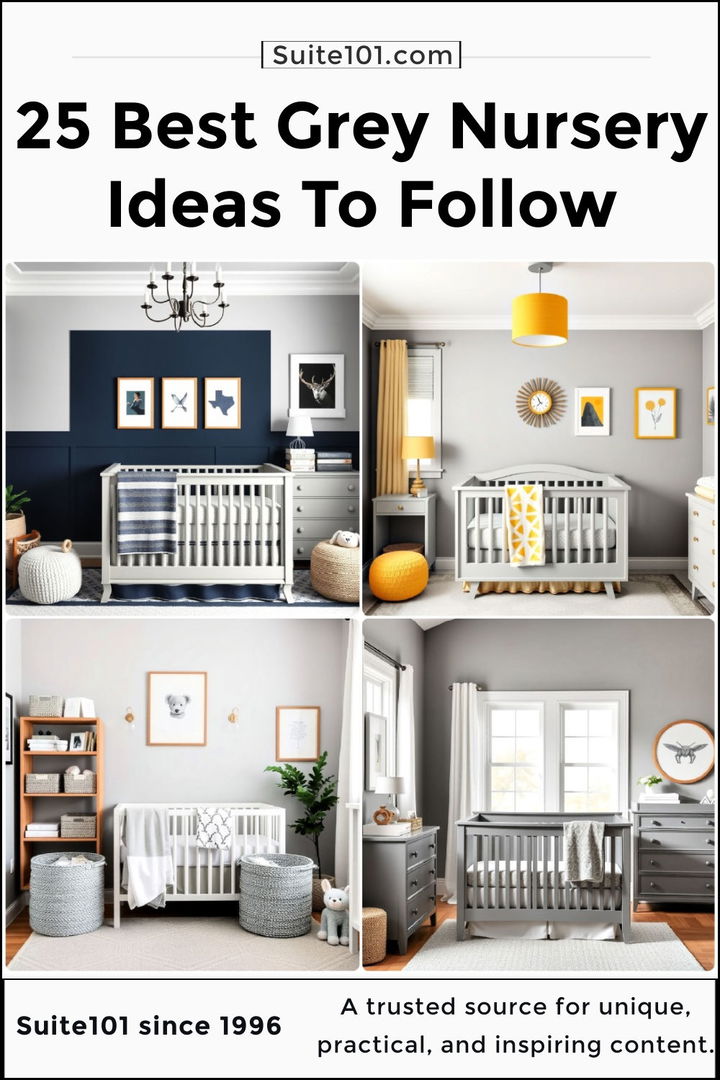 best grey nursery ideas