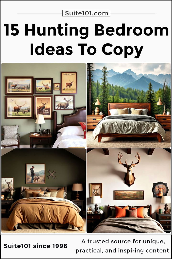 best hunting bedroom ideas