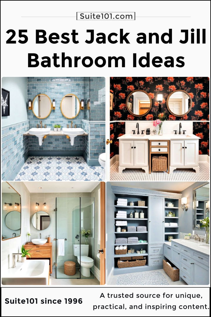 best jack and jill bathroom ideas