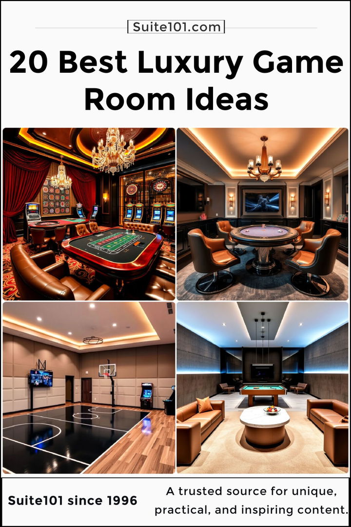 best luxury game room ideas