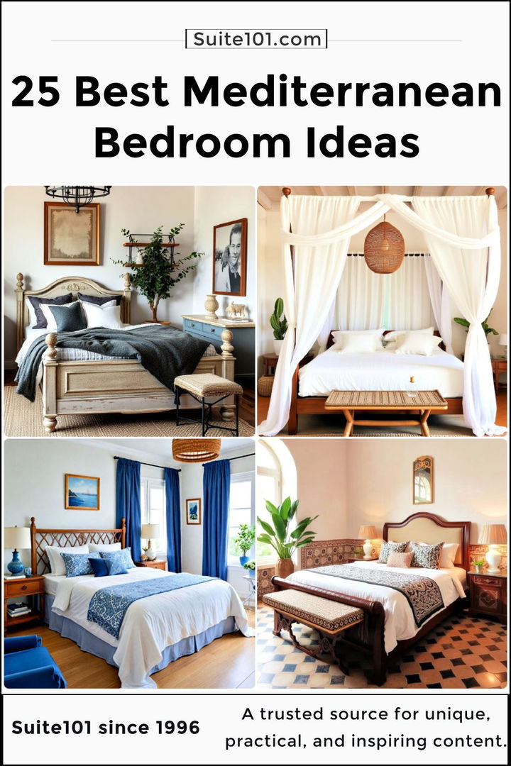 best mediterranean bedroom ideas