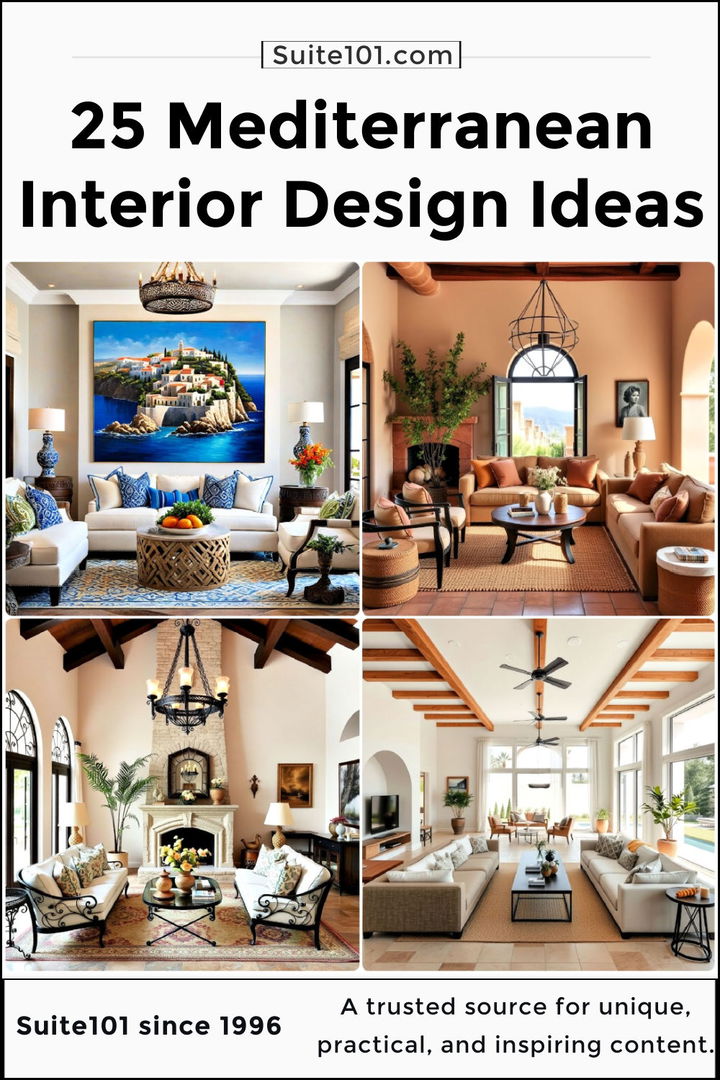 best mediterranean interior design ideas