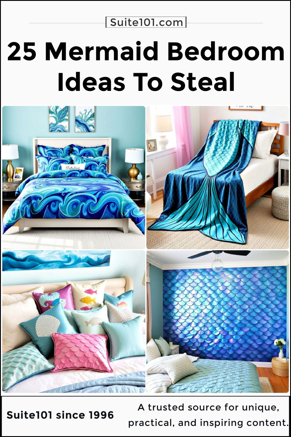best mermaid bedroom ideas