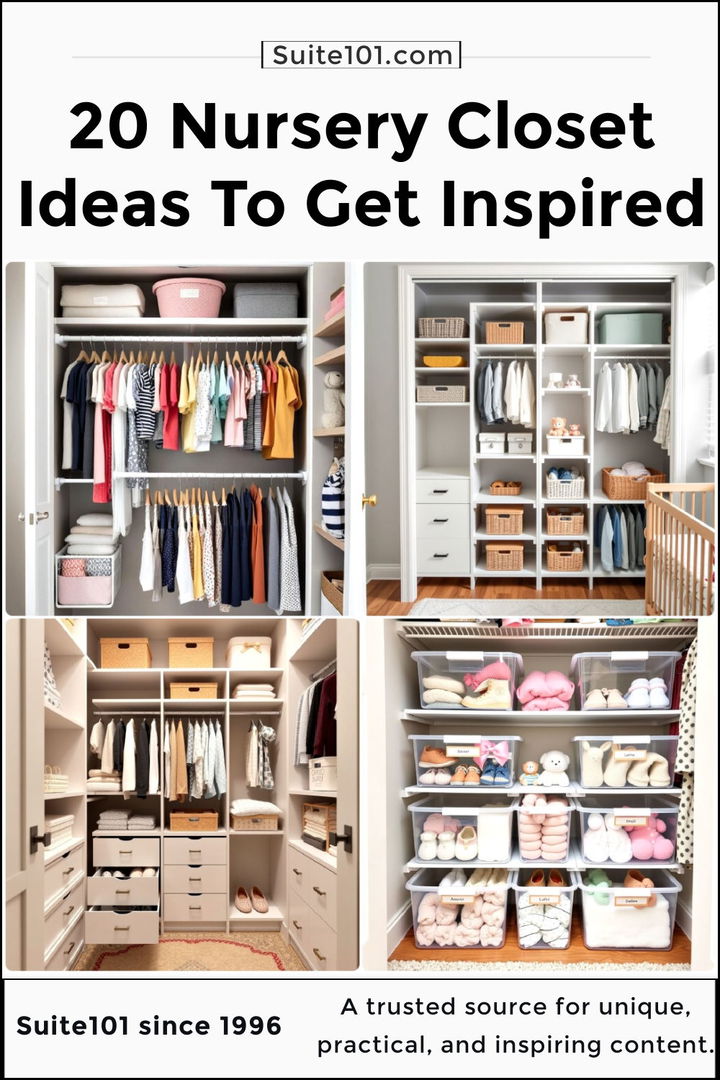 best nursery closet ideas