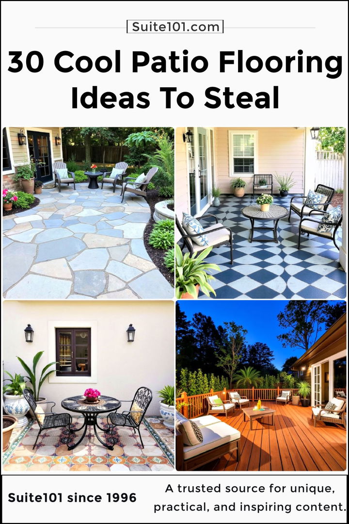 best patio flooring ideas