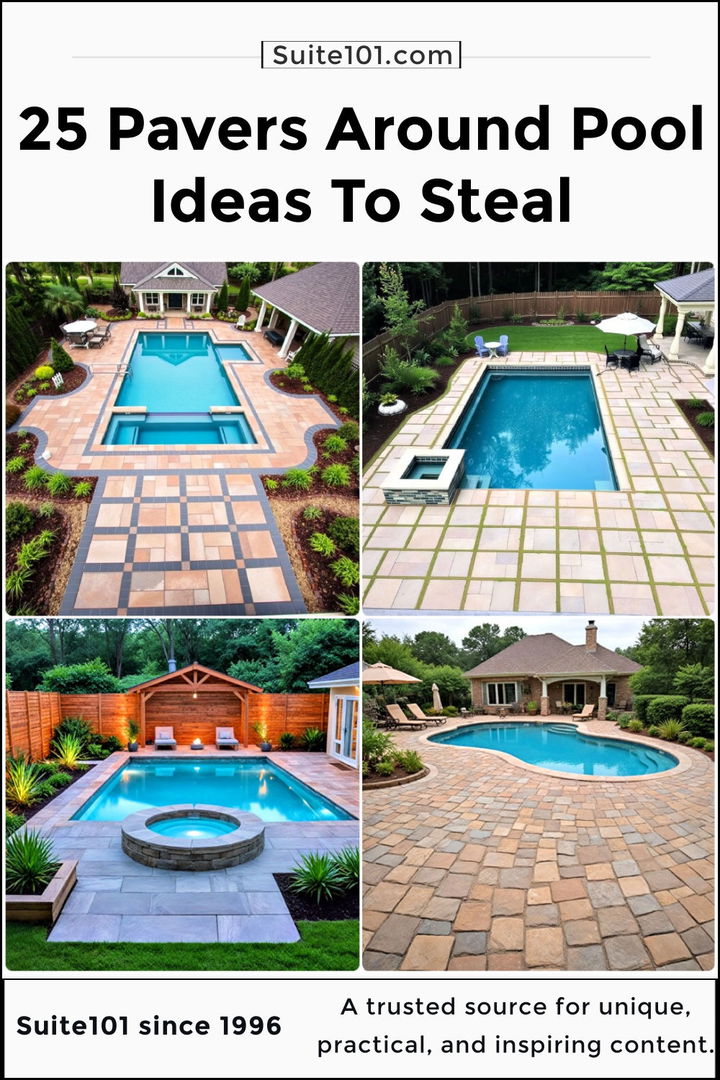 best pavers around pool ideas