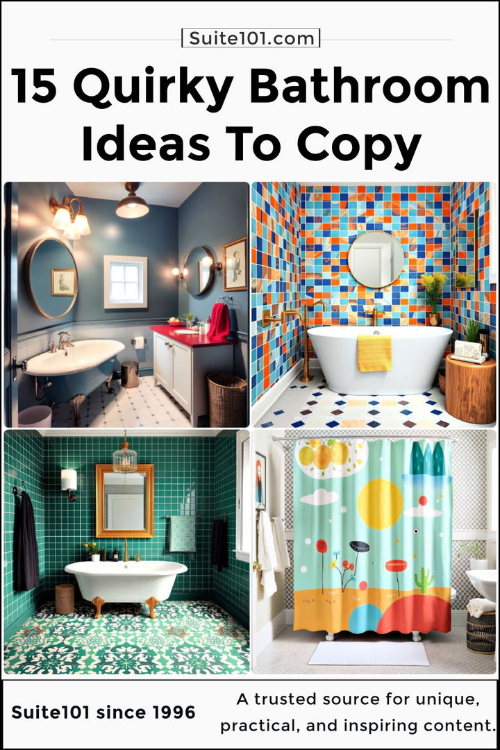 best quirky bathroom ideas