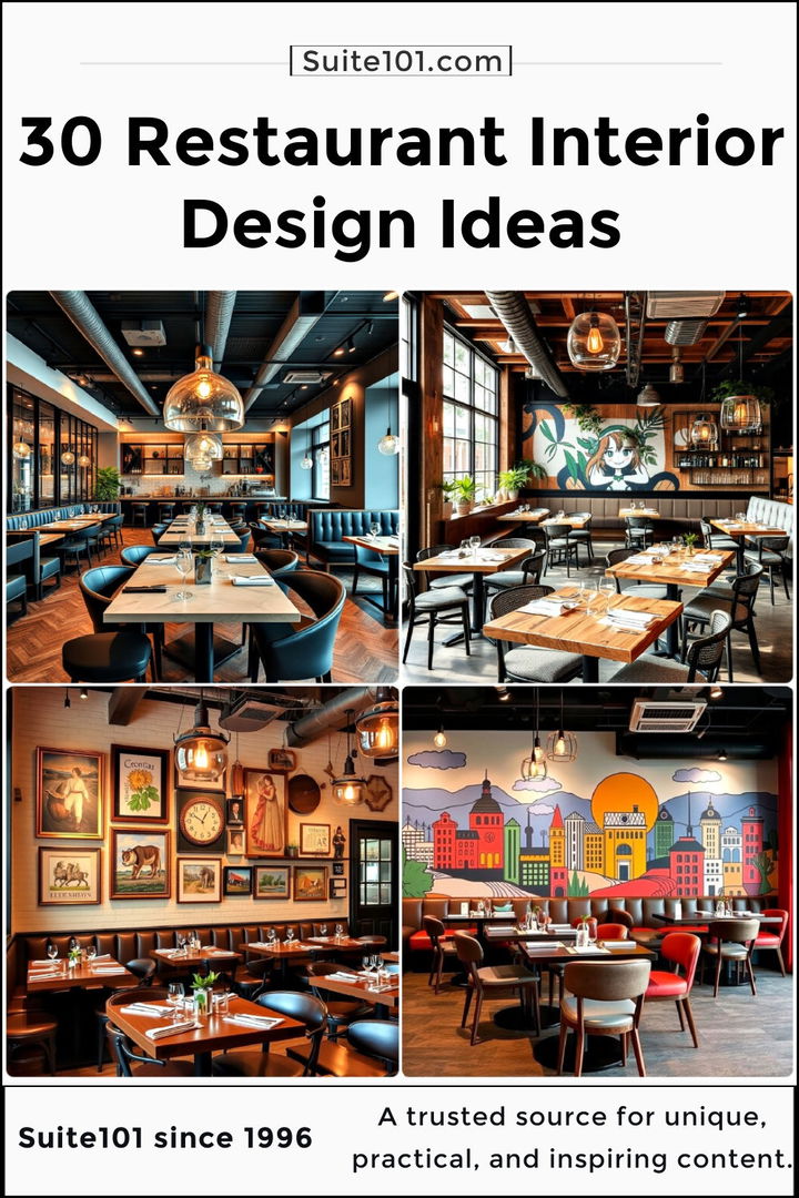 best restaurant interior design ideas