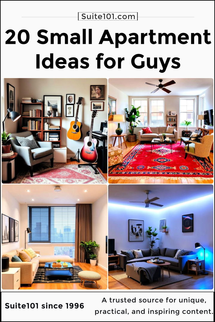 best small apartment ideas for guys