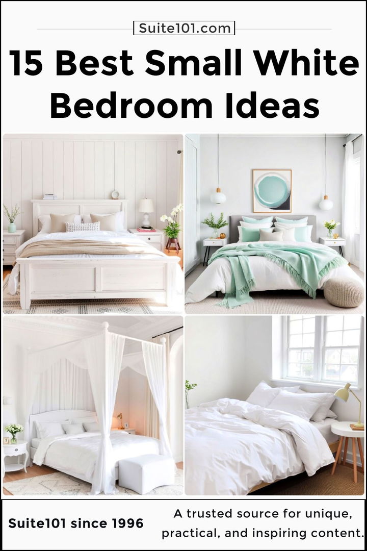 best small white bedroom ideas