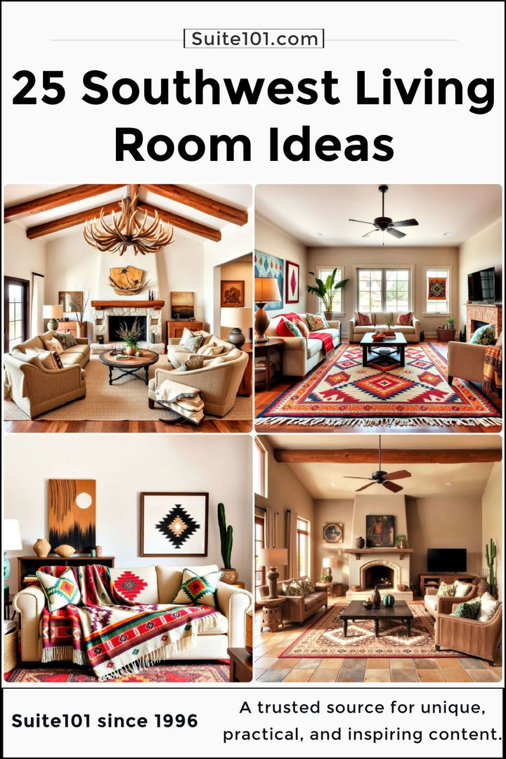 best southwest living room ideas