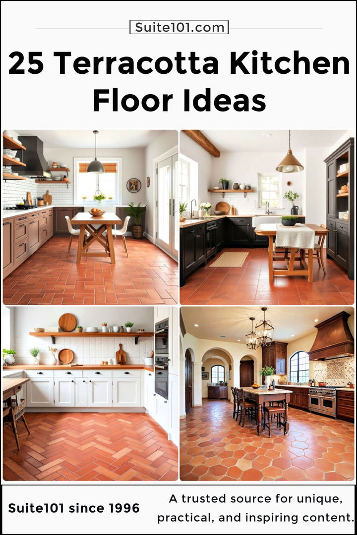 best terracotta kitchen floor ideas