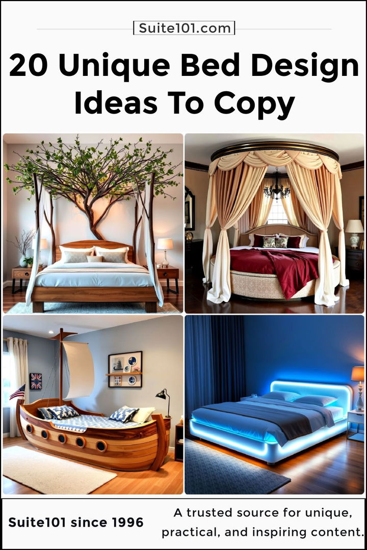 best unique bed design ideas