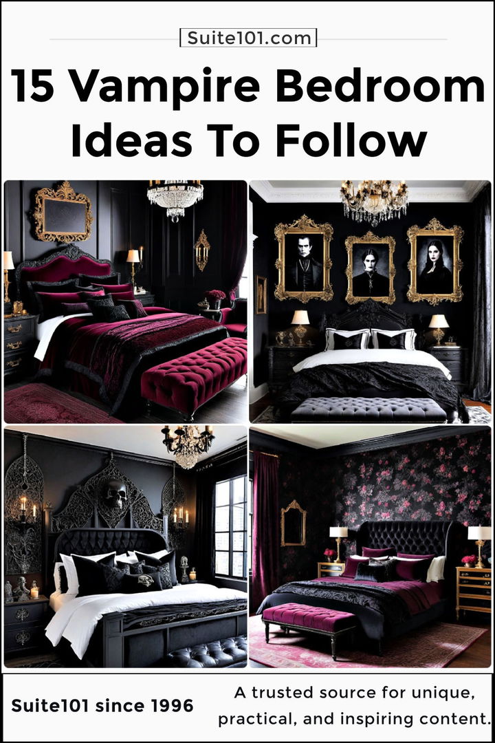 best vampire bedroom ideas