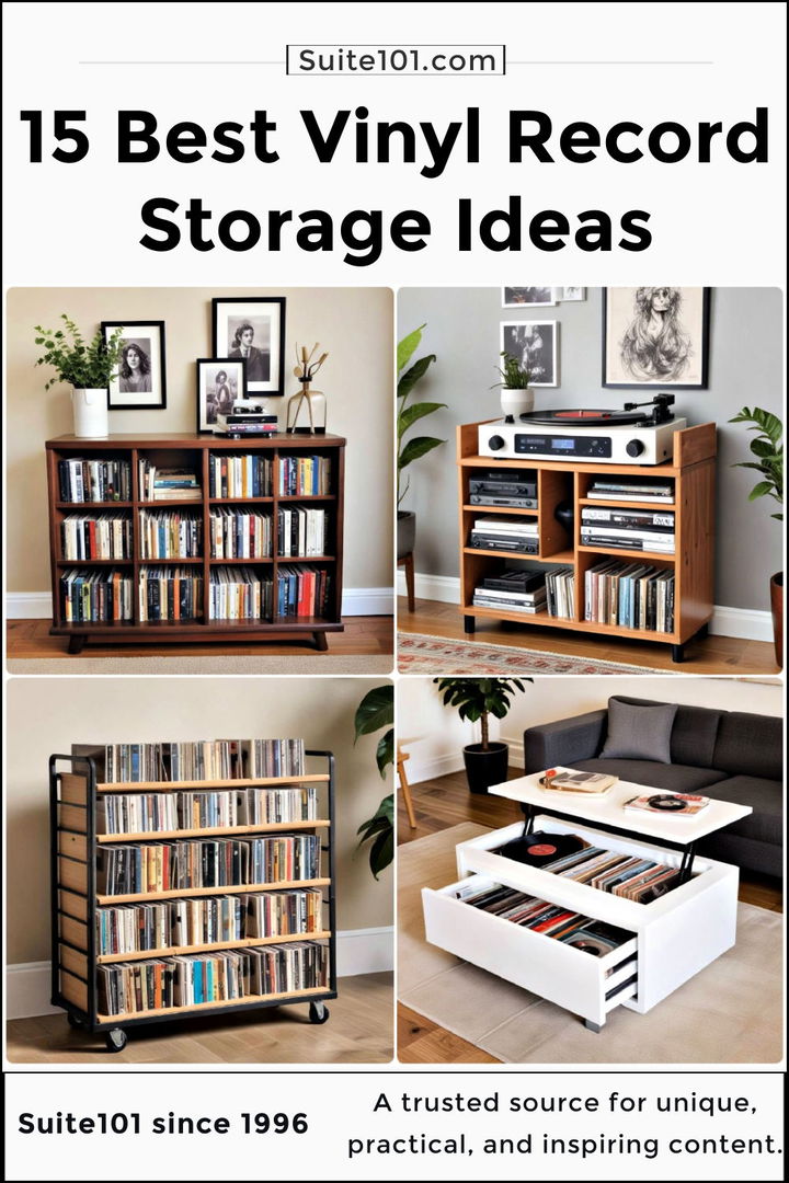 best vinyl record storage ideas