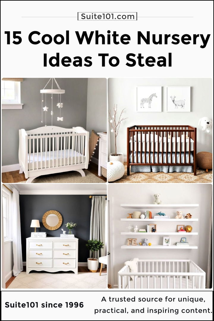 best white nursery ideas