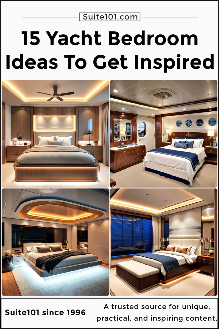 best yacht bedroom ideas