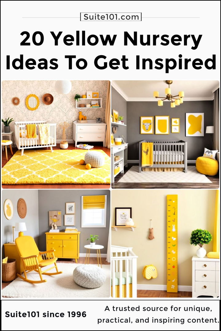 best yellow nursery ideas