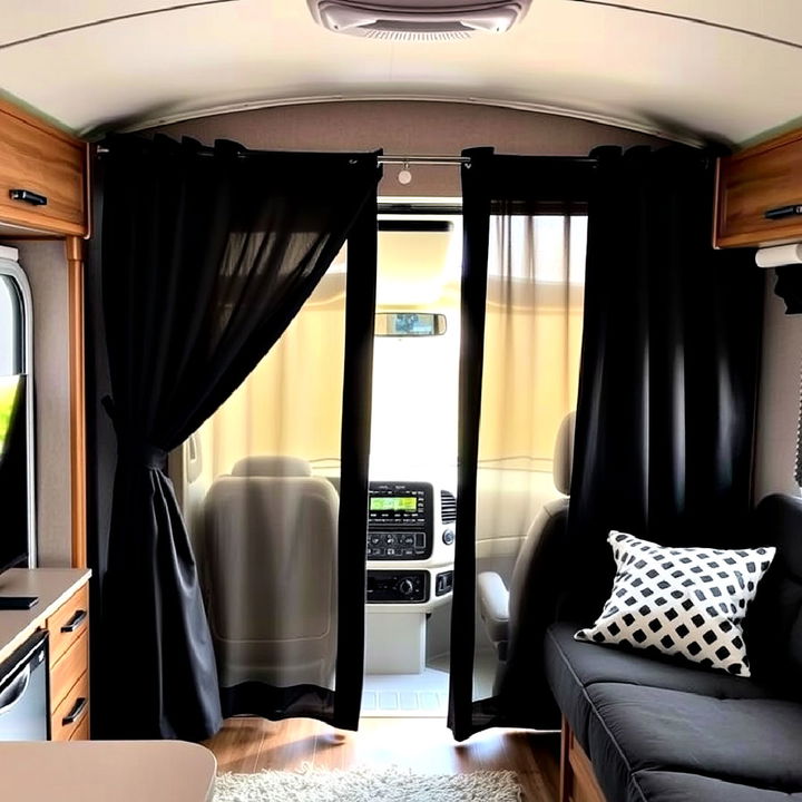 blackout curtains for rv bedroom