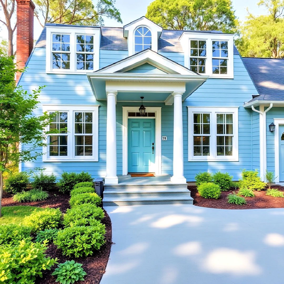 20 Light Blue House Exterior Ideas You Can Copy