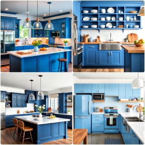 blue kitchen ideas