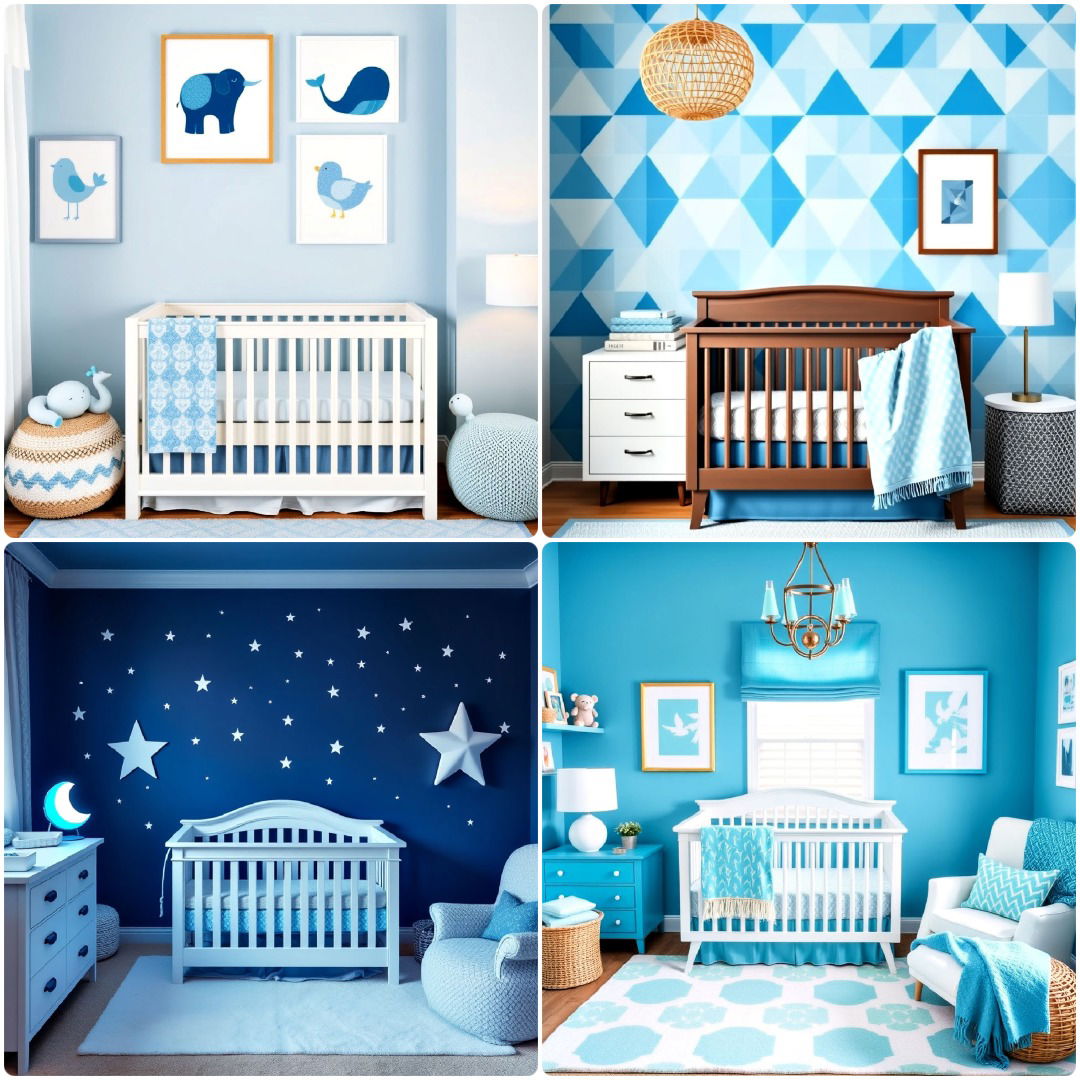 20 Blue Nursery Ideas To Inspire Your Design