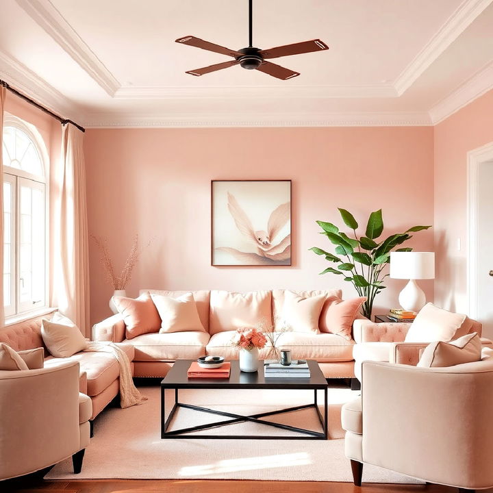 blush pink softness for elegance