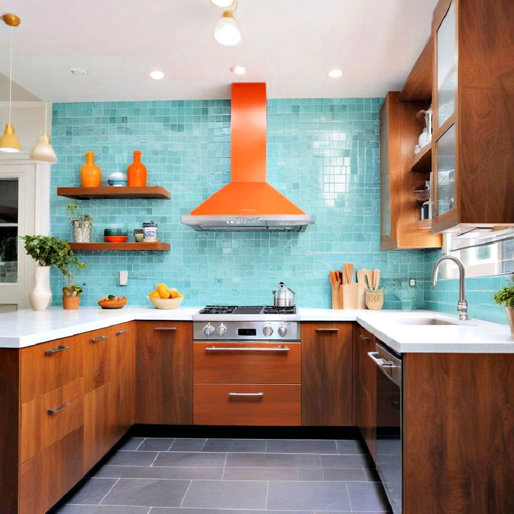 bold backsplash to add personality to your space