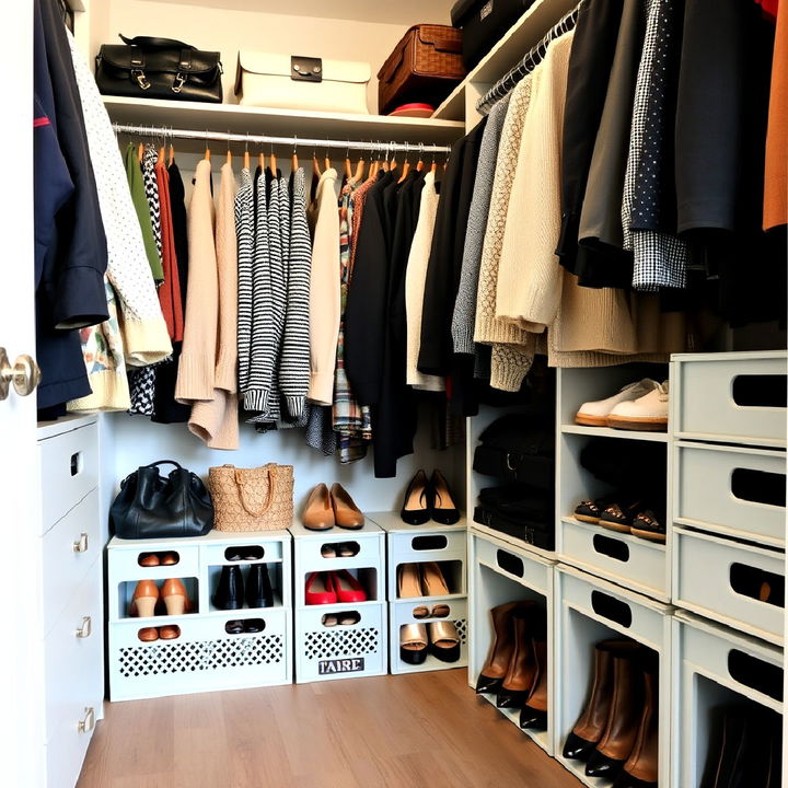 boutique style closet