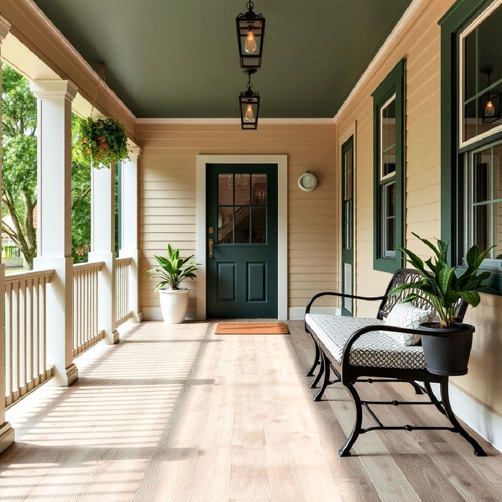 budget friendly vinyl porch flooring