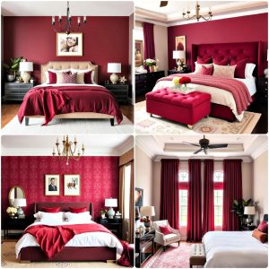 burgundy bedroom ideas