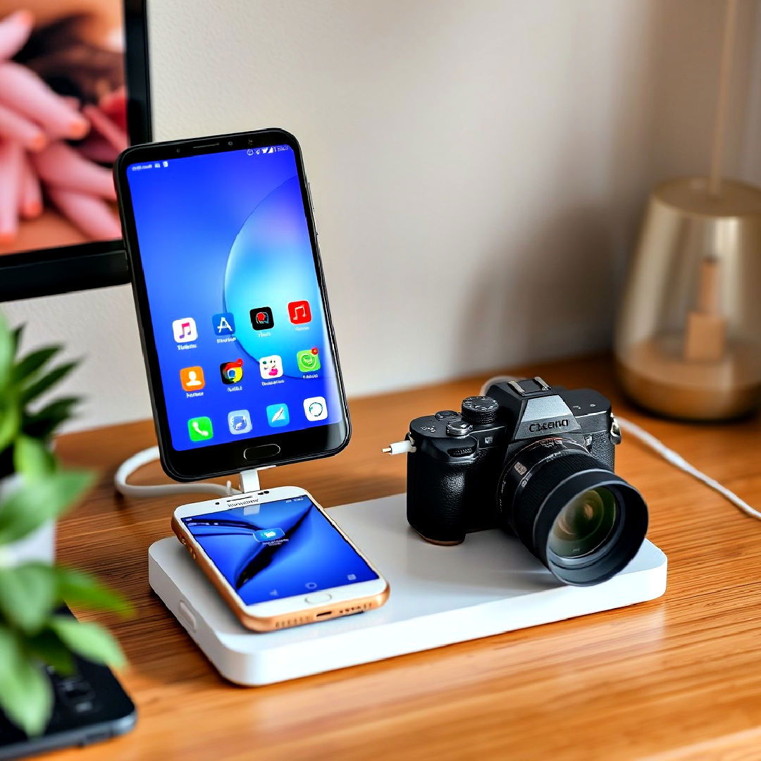 cable free efficient charging station