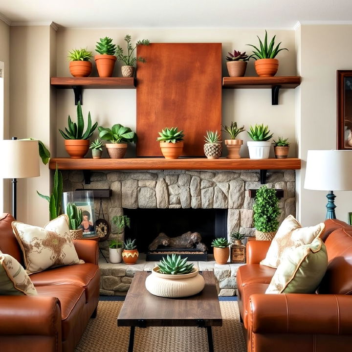 cactus and succulents for living room