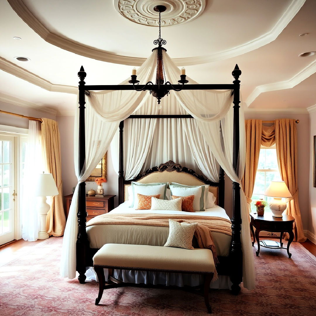 canopy bed for 2000s bedroom