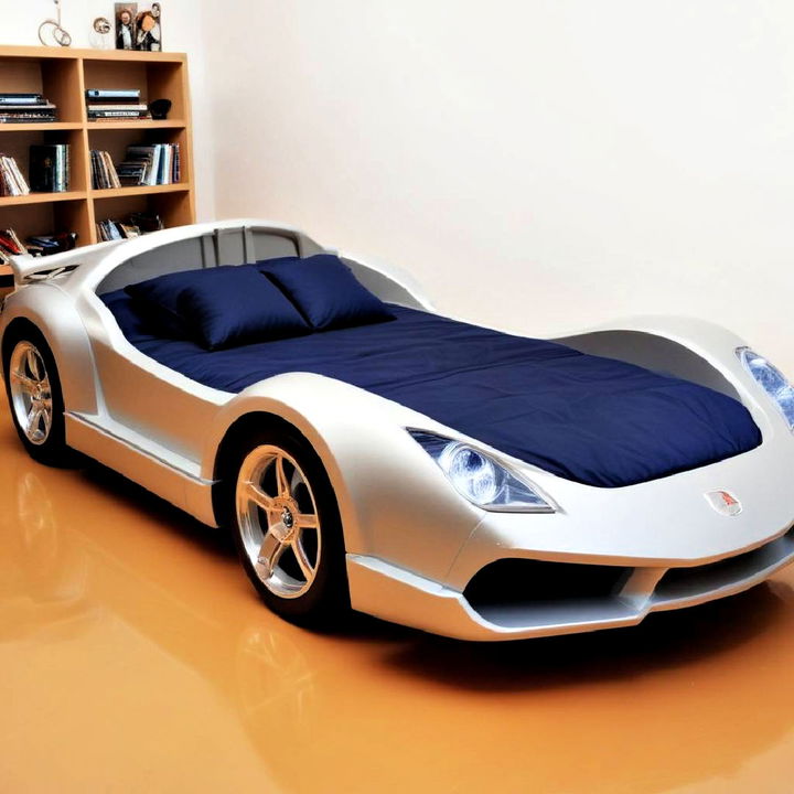 car bed for young automotive enthusiasts