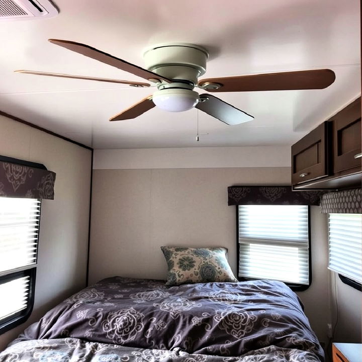 ceiling fan for comfort