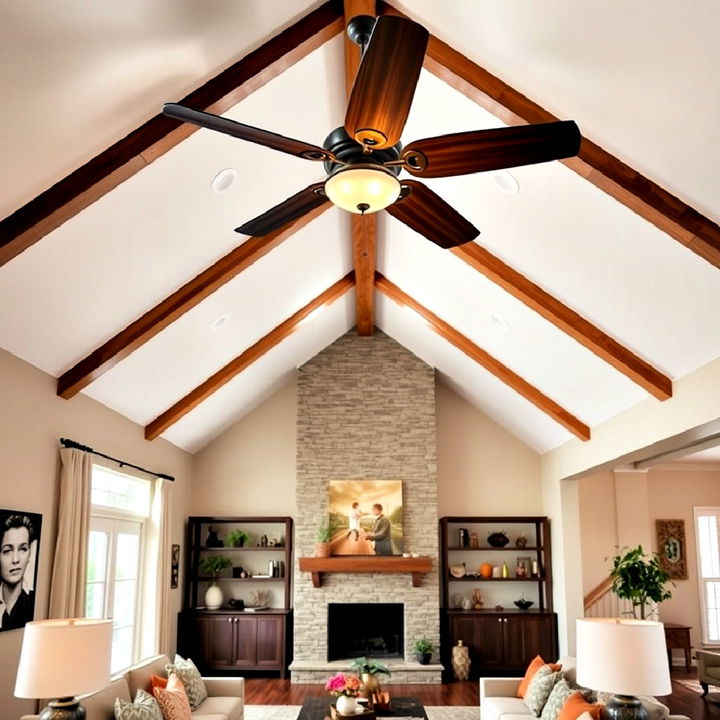 ceiling fan for vaulted ceiling