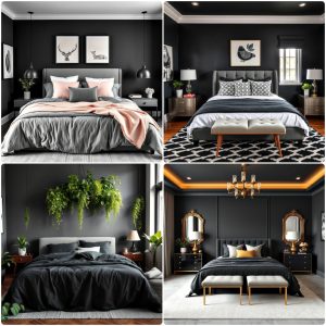 charcoal bedroom ideas