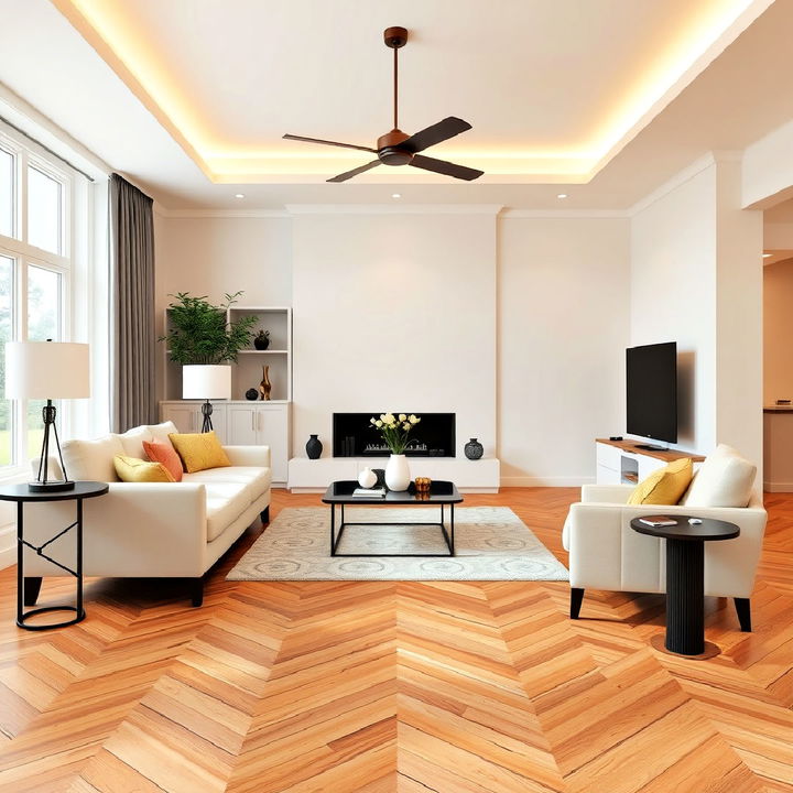 chevron pattern wood flooring