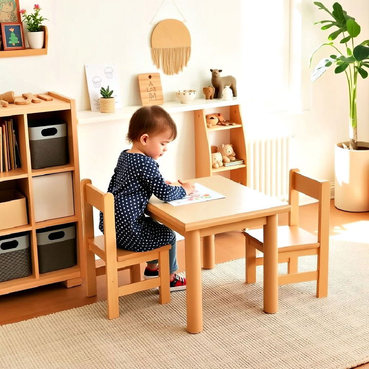 child sized furniture for independence