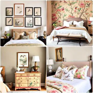 chinoiserie bedroom ideas