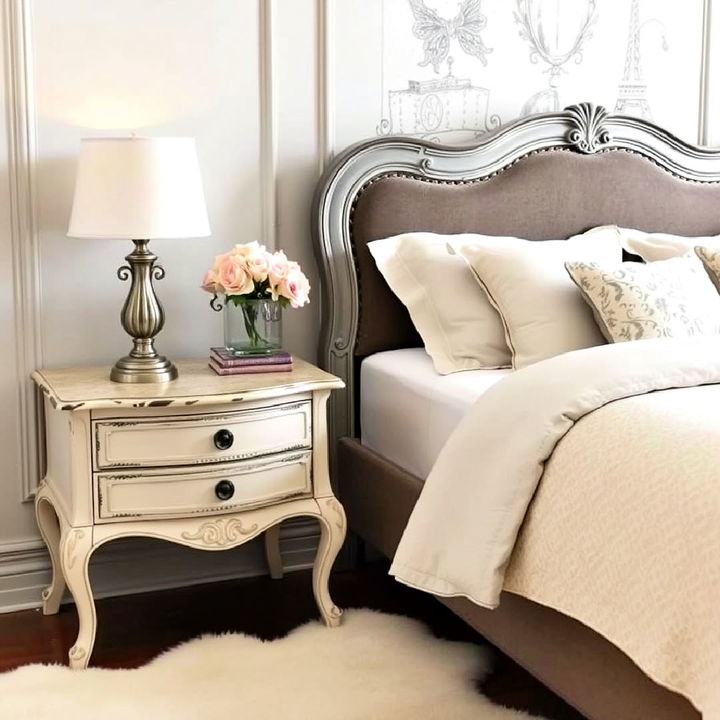 classic french inspired nightstand