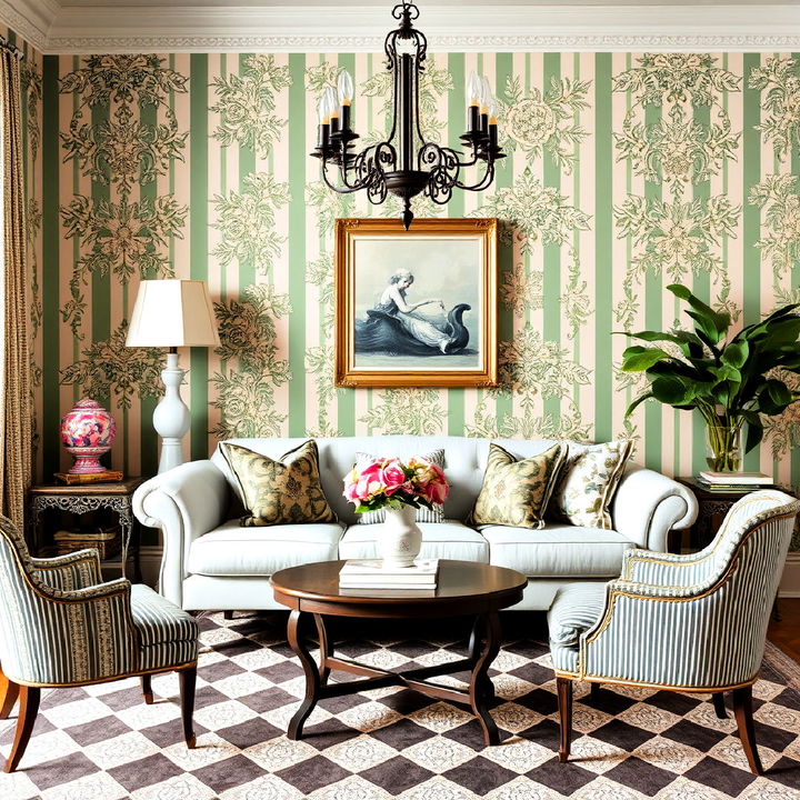 classic patterns french interior design