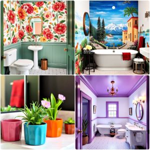 colorful bathroom ideas