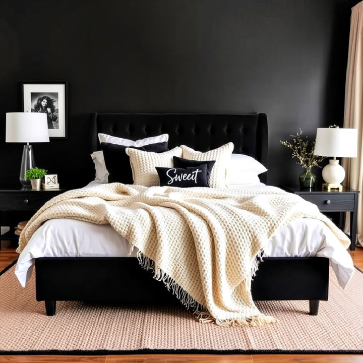 comfort and style beige throw blanket