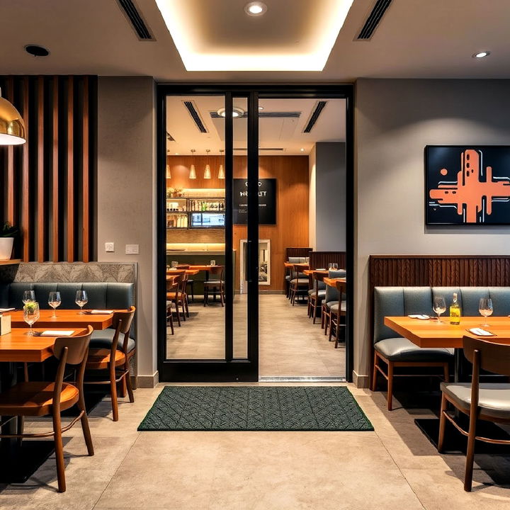 comfortable accessible restaurant interior design