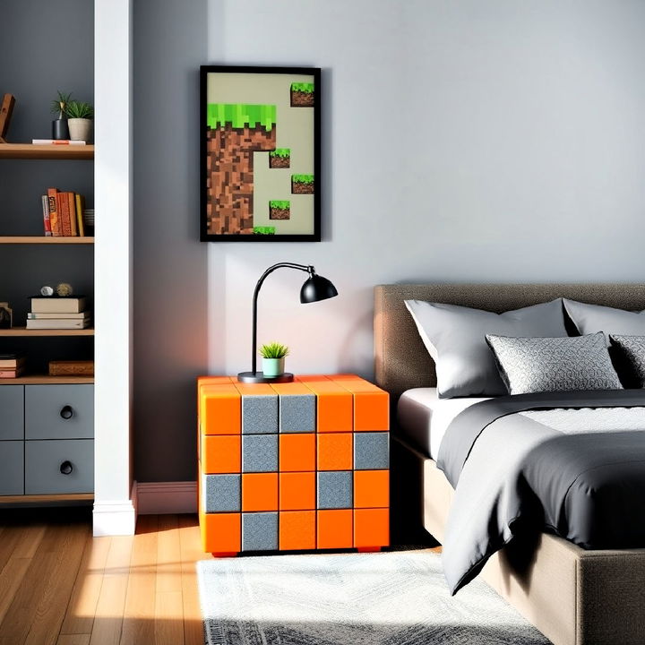 command block decor side table